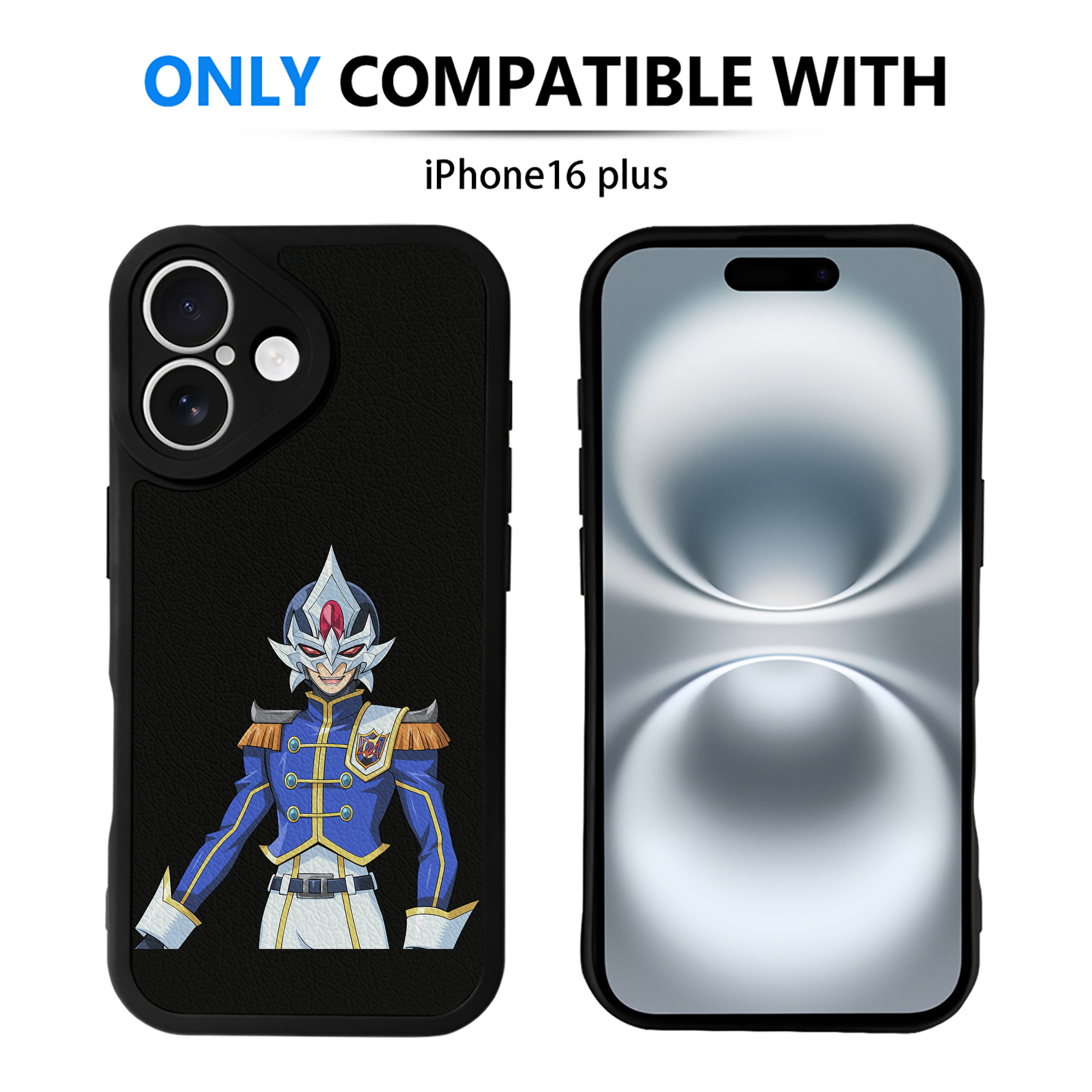 遊☆戯☆王 Yu-Gi-Oh! 【iPhone 16シリーズ対応】シリコンスマホケース（レザー調） 材質：シリコン